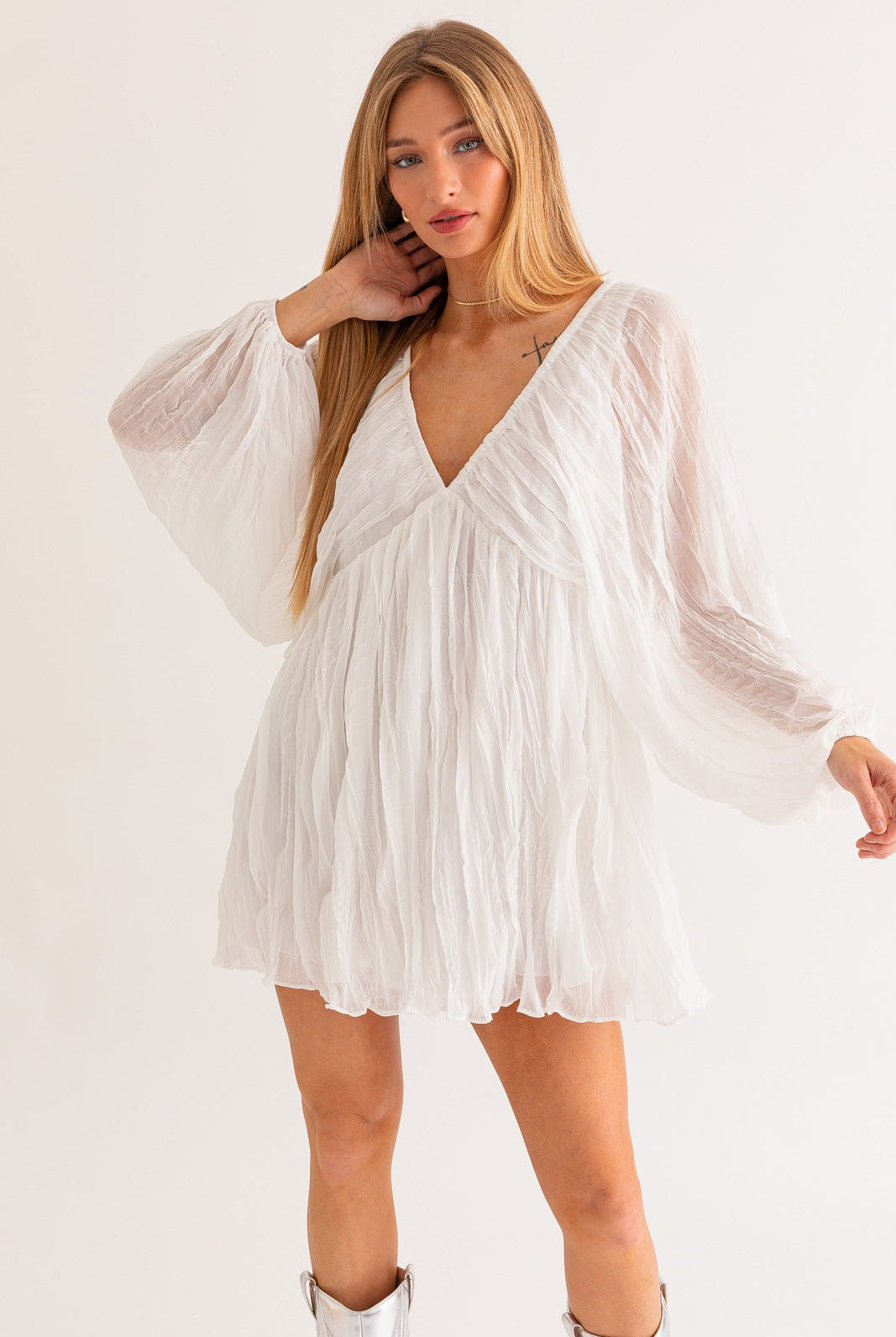 AUGUSTA BABYDOLL DRESS - Ecozini