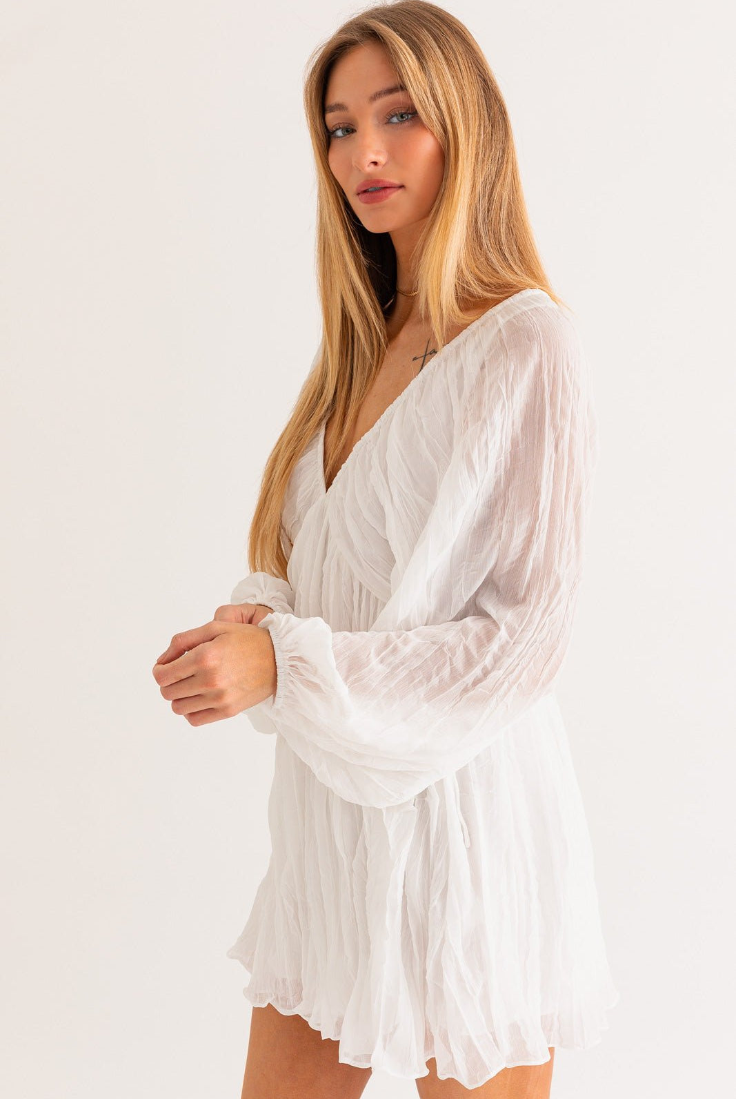 AUGUSTA BABYDOLL DRESS - Ecozini