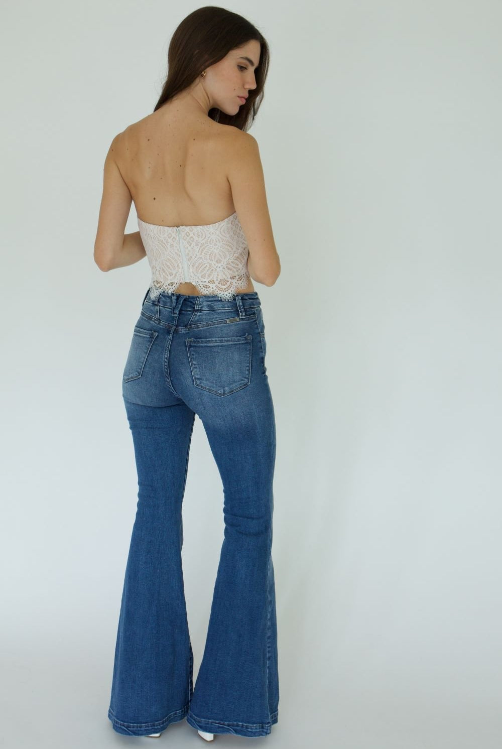 CALIX LACE CORSET TOP - Ecozini