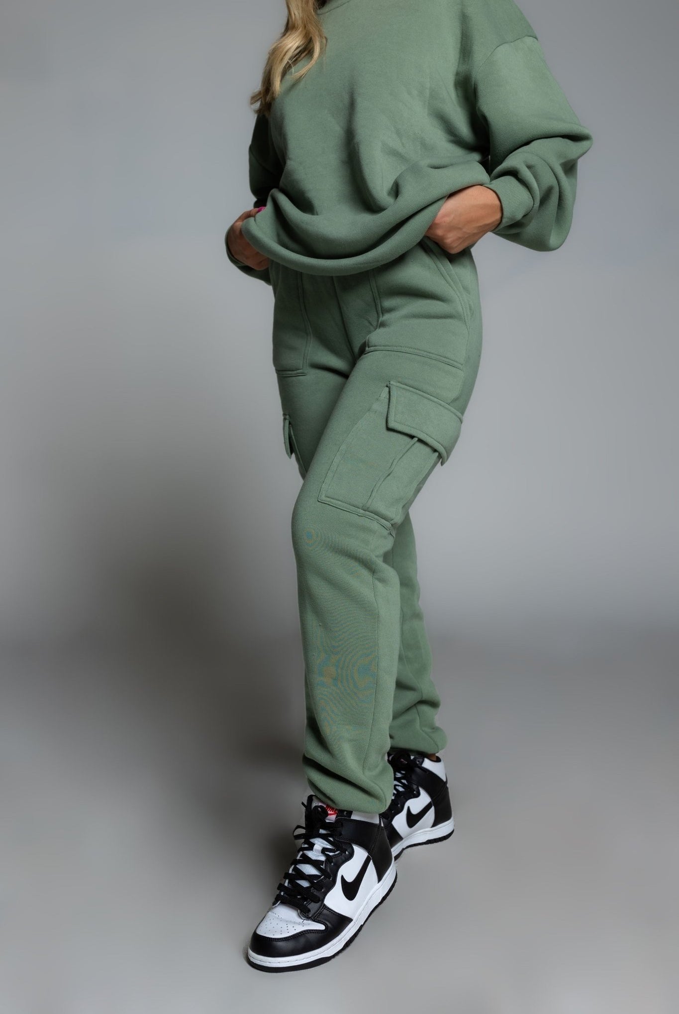 EASY STREET FLEECE CARGO JOGGERS - Ecozini