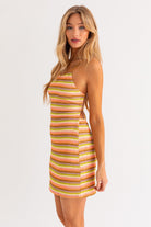 HADLEY BODYCON HALTER DRESS - Ecozini