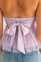 LAVENDER HAZE TUBE TOP - Ecozini