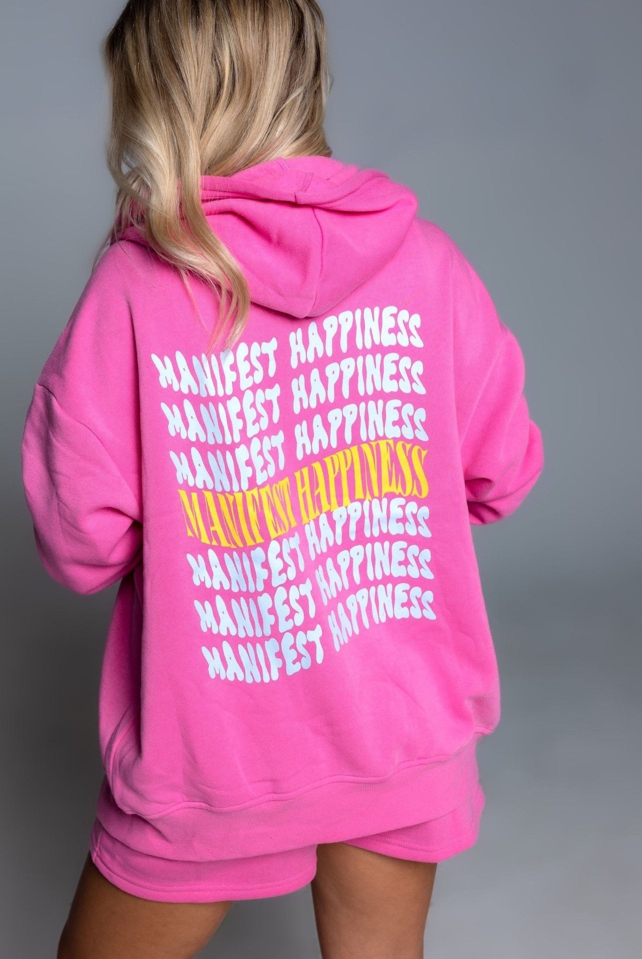 MANIFEST FLEECE ZIP HOODIE - Ecozini