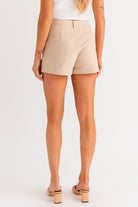 NELL HIGH WAIST SHORTS - Ecozini