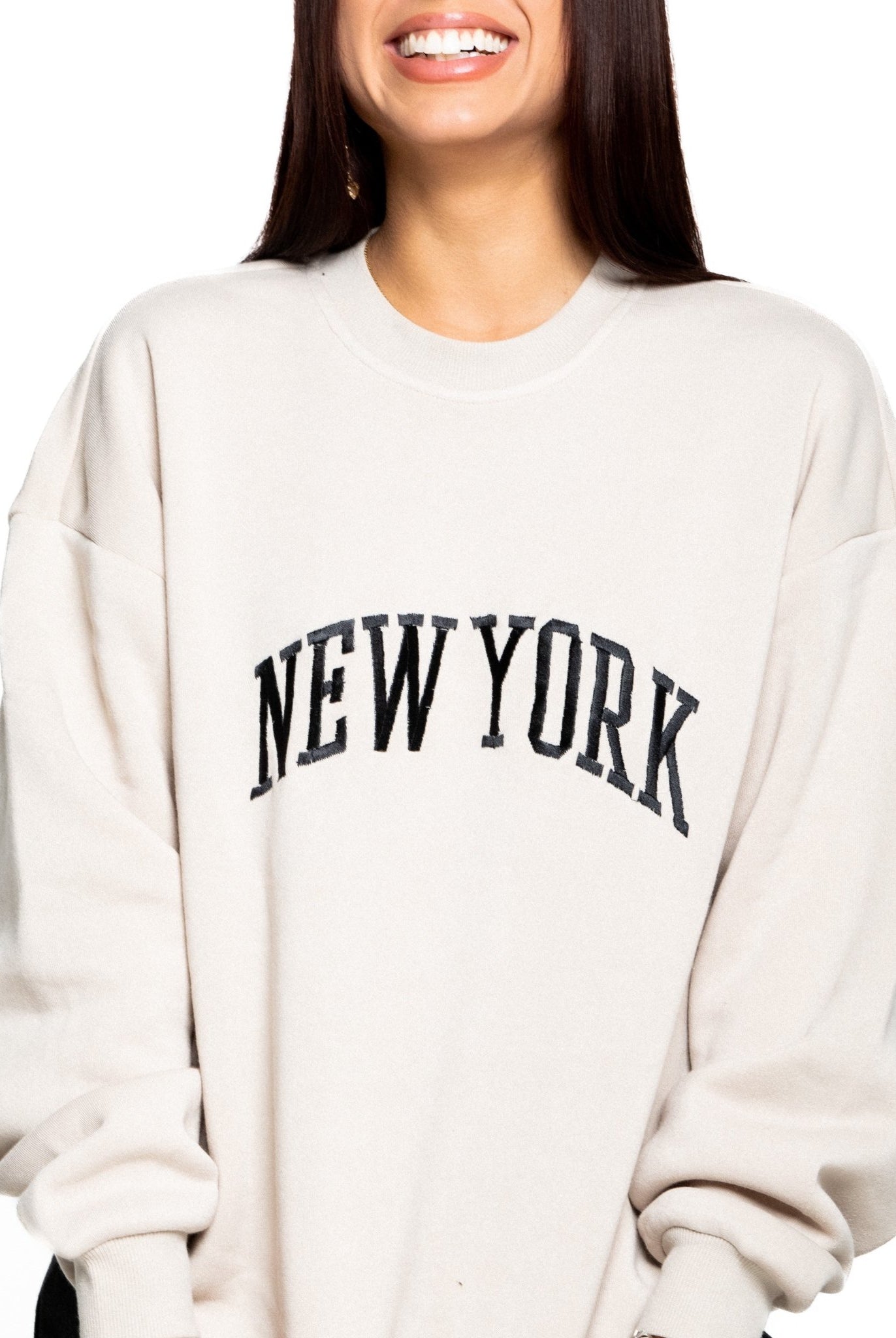NYC CREW FLEECE PULLOVER - Ecozini