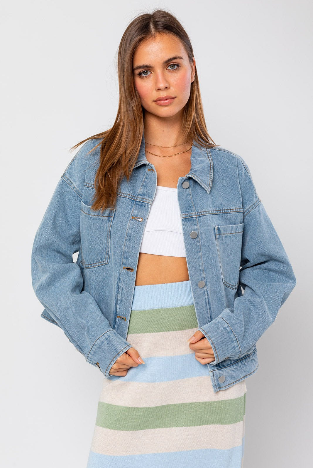 OPEN ROAD DENIM JACKET - Ecozini