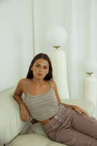 PHEOBE STRIPE CAMI - Ecozini