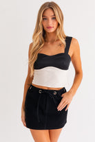 ROMA COLORBLOCK SATIN TANK - Ecozini