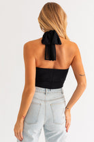 TELL ALL HALTER CORSET - Ecozini