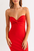 THEA TWIST MIDI DRESS - Ecozini